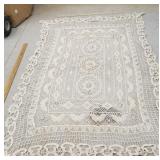 Crochet tablecloth