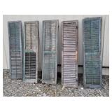 9 shutters 62"