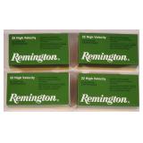 4x$ - 4 Remington 22 Long Rifle Cartridges NO