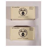 2x$ Union Metallic Cartridge Company 22 Long