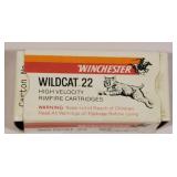 Winchester 22 Long Rifle Hi Velocity Cartridges.