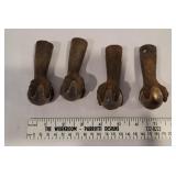 4 claw and ball feet