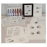 Fly Fishing Lure ephemera & Tying Instructions +