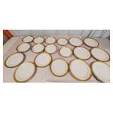 Haviland Limoges Dishes, 6-9 1/2" plates