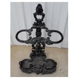 cast iron Umbrella/cane holder w/insert