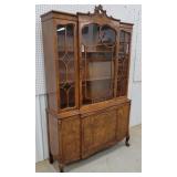 Victorian French China cabinet 49"16"80"