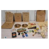 Box sewing - needle packets, patterns, etc