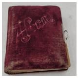 Victorian photo album - includes tintypes