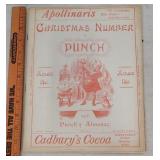 1892 Punch magazine - Christmas number & 1893