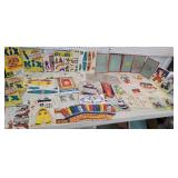 Box paper cereal toys, etc