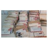 Large group of 100s of Navy airmail letters -