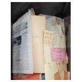 military letters and other ephemera - tub lot