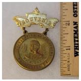 1909 Inauguration of President Taft souvenir pin