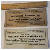 2 woodworking machinery and supply catalogs -