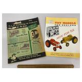 2 catalogs - International Harvester toys &