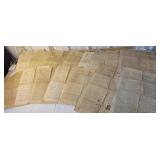 16+ 1800s trumansburg Free press newspapers- very