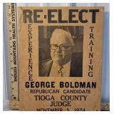 Local political - 1974 George boldman judge
