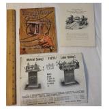 Baxter Whitney machine catalog, & Crescent