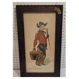 AMAZING political / print /frame - titled "Not a