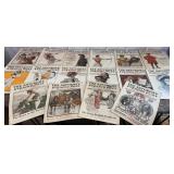 16 Saturday Evening Post magazines 1904 & 1907