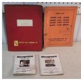 Equipment books - pulled pumps, Allis chalmers,