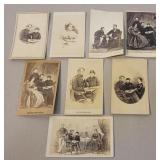 8 Abraham Lincoln and family CDV images