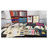 Salesman samples - stationary, Christmas wrapping