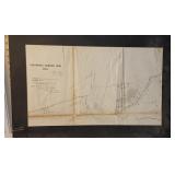 1854 Ashtabula harbor Ohio map