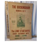 Homer /  Ithaca - round & square dance cardboard