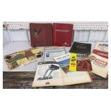 Box of Ford/Chevrolet data/spec advertising,