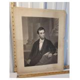 Abraham Lincoln print - president of the United