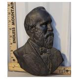 Ulysses grant? Cast iron wall plaque