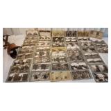 Box - stereo optical views and stereo viewer - NY