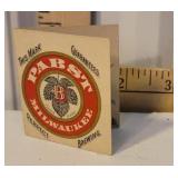 Small 1896 Pabst Milwaukee brewing calendar
