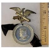 Civil War general us Grant memorial coin/pin