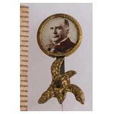 William Jennings Bryan political stick pin - we