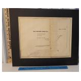 1854 Oak orchard Creek NY, Lake Ontario chart