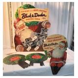 Black & Decker store advertising displays from