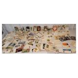 Box - Aprx 140+ postcards & other ephemera