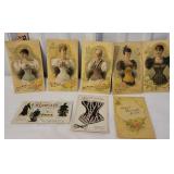 Trade cards - Corsets ladies fashions  - world