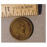 1864 Abraham Lincoln and Union political coin