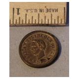 1864 President Abraham Lincoln coin / token -