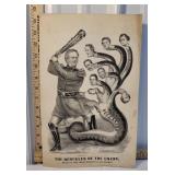 Unframed Print - the Hercules of the Union -