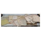 Box of very early sheet music (aprx 40pcs) incl