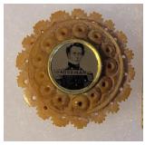 general Sherman Political button - photo needs t