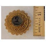 General McClellan political button