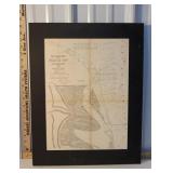 1854 plan & section of North Cut at Milwaukee