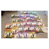 Lot of children activitie books, from 1930s /