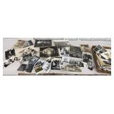 SS Homeric cruise menus from 1964 & a box of b&w