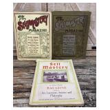 3 Self Mastery magazines circa 1905-1907